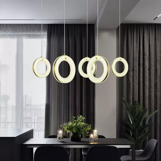 Alabaster Ring Alabaster Pendant Light - Simprolos
