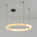 Alabaster Ring Pendant Lamp - Simprolos