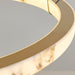Alabaster Ring Pendant Lamp - Simprolos