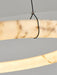 Alabaster Ring Pendant Lamp - Simprolos