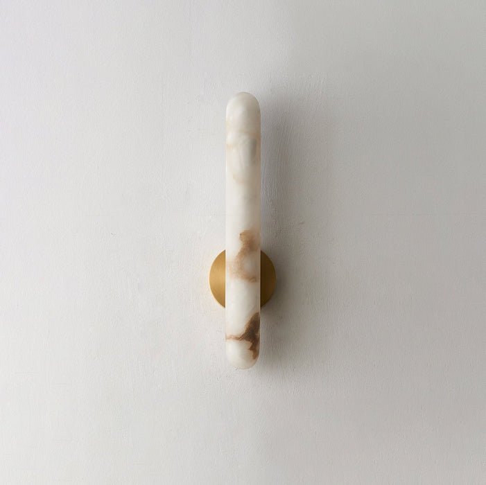 Alabaster Rod Sconce - Simprolos