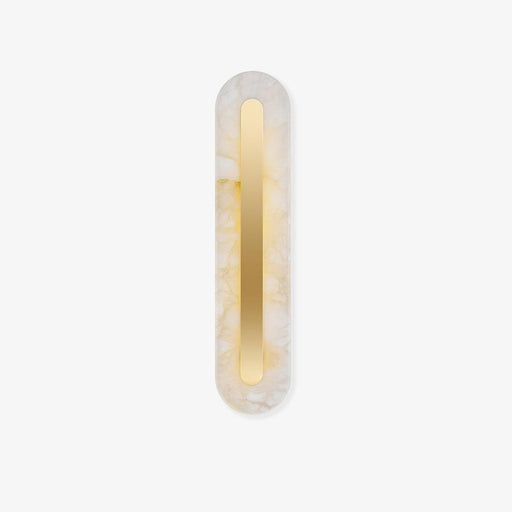 Alabaster Rounded Wall Light - Simprolos