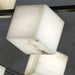 Alabaster Square Box Chandelier - Simprolos