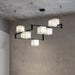 Alabaster Square Box Chandelier - Simprolos