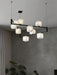 Alabaster Square Box Chandelier - Simprolos