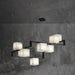 Alabaster Square Box Chandelier - Simprolos
