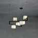 Alabaster Square Box Chandelier - Simprolos