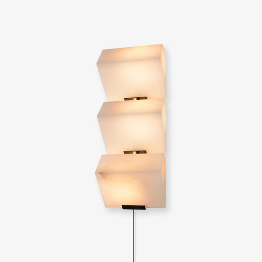 Alabaster Staircase Plug - in Wall Lamp - Simprolos