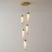 Alabaster Tala Brass Pendant Lamp - Simprolos
