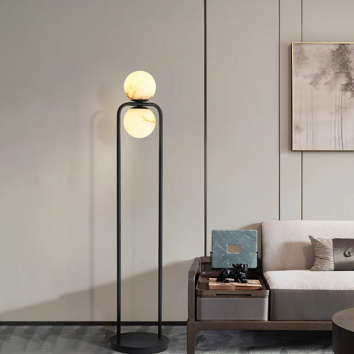 Alabaster Tribeca Floor Lamp - Simprolos