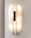 Alabaster Veil Wall Sconce - Simprolos