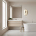 Alabaster Veil Wall Sconce - Simprolos