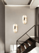 Alabaster Veil Wall Sconce - Simprolos