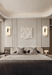 Alabaster Veil Wall Sconce - Simprolos