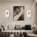 Alabaster Veil Wall Sconce - Simprolos