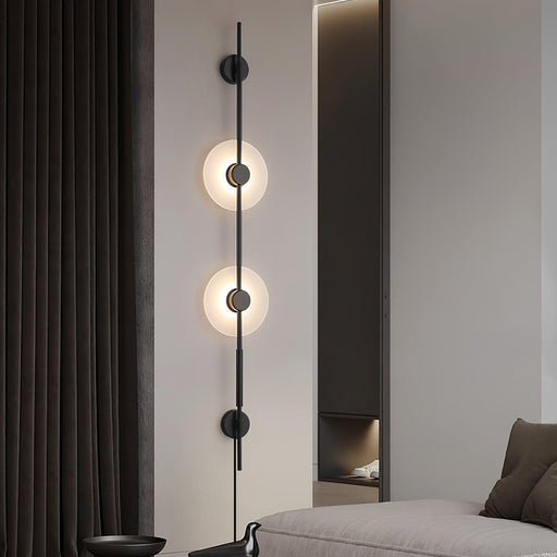 Alabaster Vertical Plug - in Wall Sconce - Simprolos