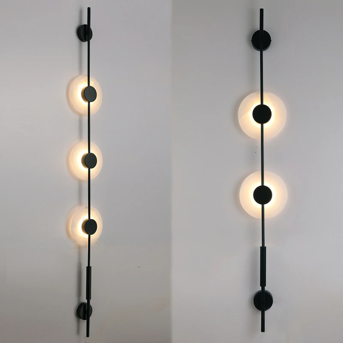 Alabaster Vertical Wall Sconce - Simprolos