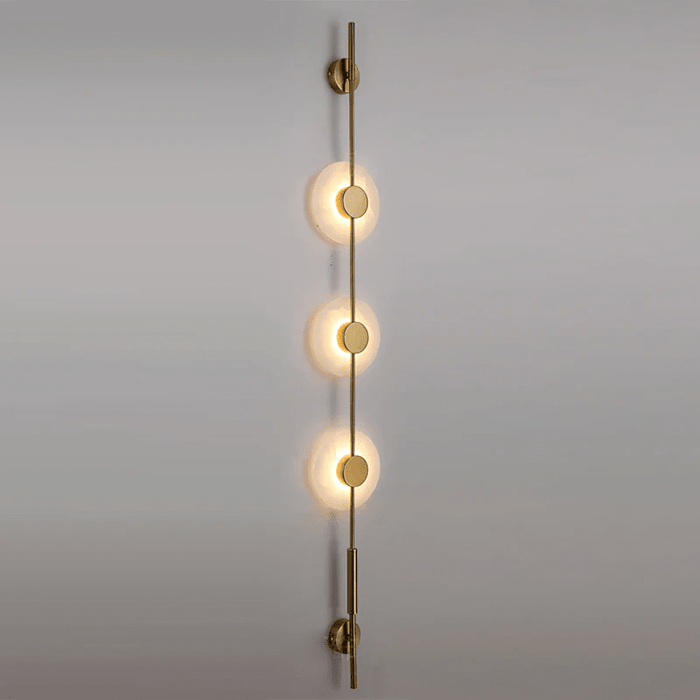 Alabaster Vertical Wall Sconce - Simprolos