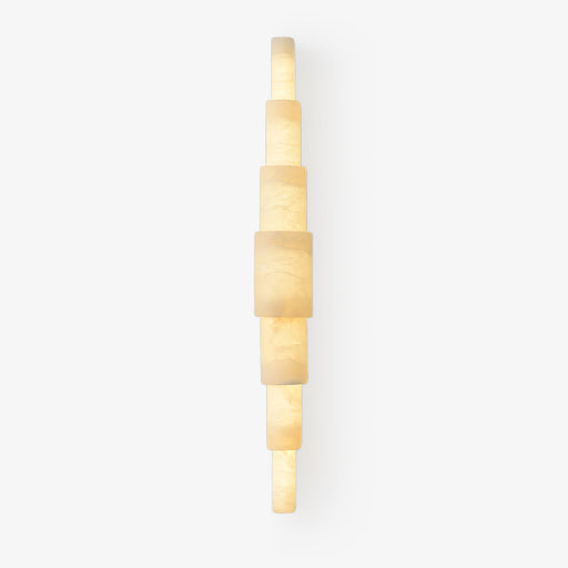 Alba Cascade Alabaster Wall Sconce - Simprolos