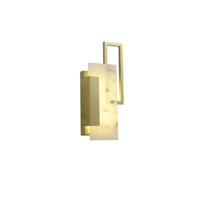 Althea Alabaster Wall Sconce - Simprolos