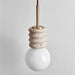 Alvia Travertine Pendant Lamp - Simprolos