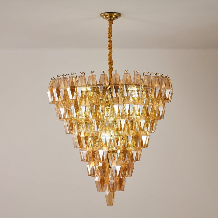 Amber Empire Chandelier - Simprolos