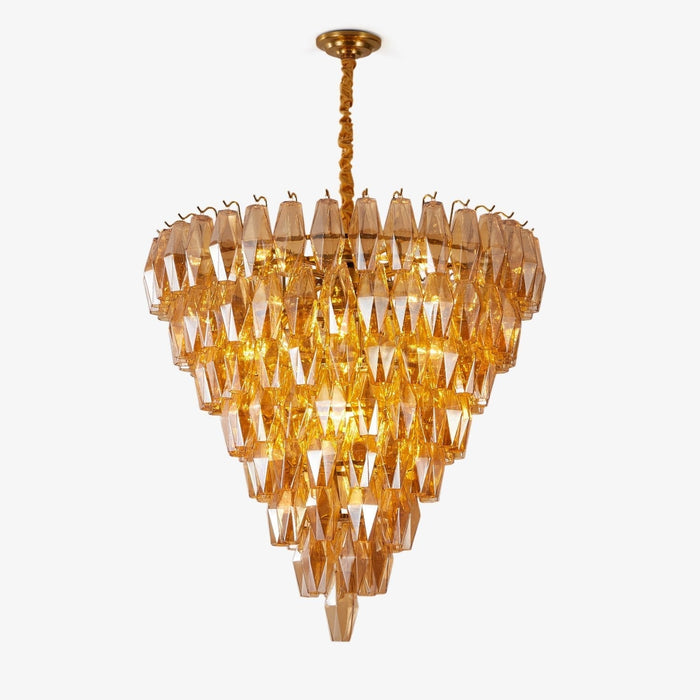 Amber Empire Chandelier - Simprolos