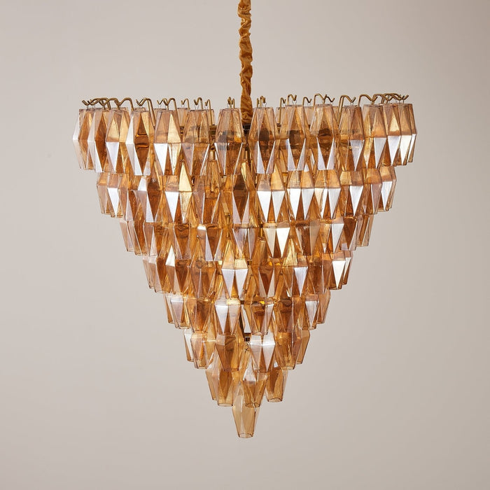 Amber Empire Chandelier - Simprolos