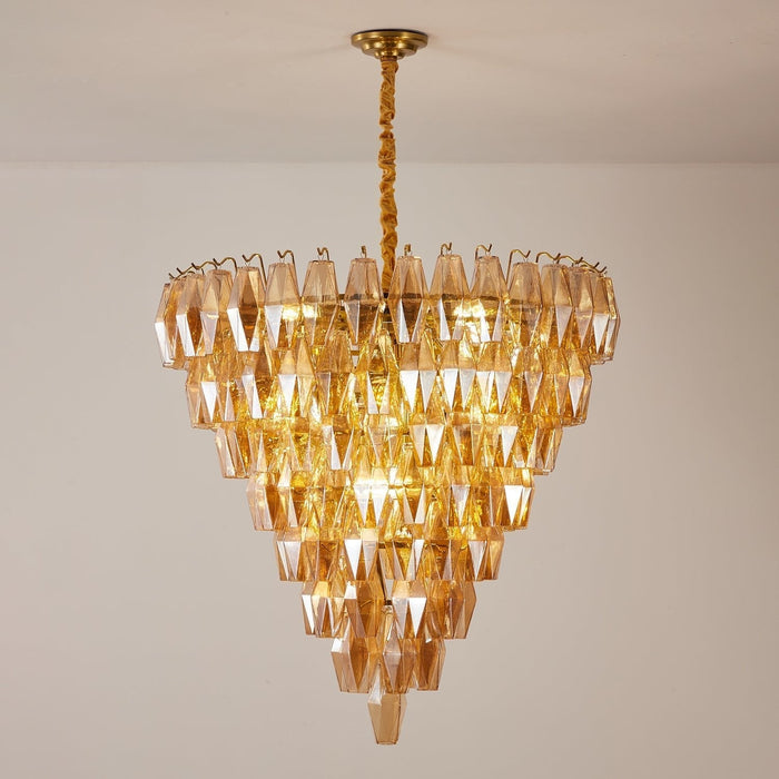 Amber Empire Chandelier - Simprolos