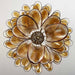 Amber Glass Petals Chandelier - Simprolos