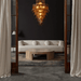 Amber Petalo Chandelier - Simprolos