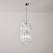 Amber Prism Long Chandelier - Simprolos