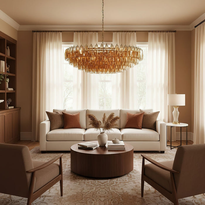 Amber Sorrento Chandelier - Simprolos