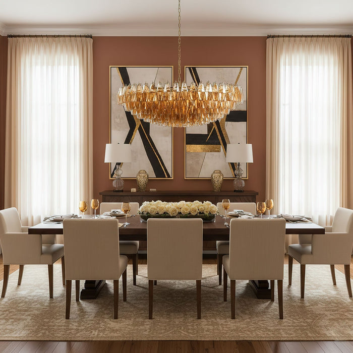 Amber Sorrento Chandelier - Simprolos