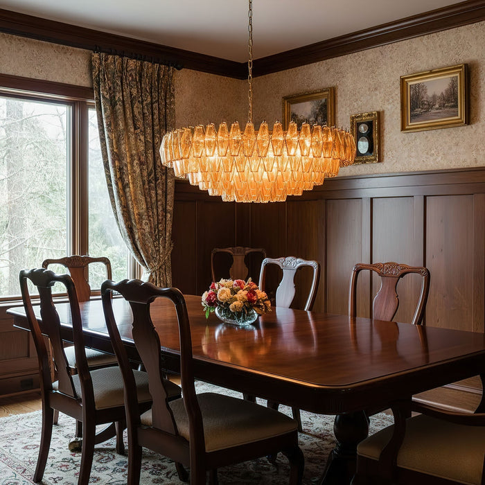 Amber Sorrento Chandelier - Simprolos