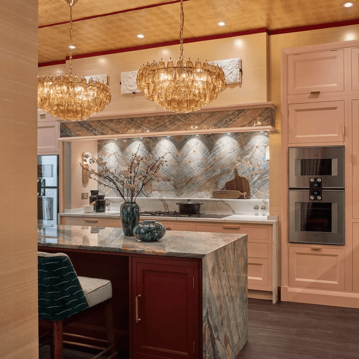Amber Sorrento Chandelier - Simprolos