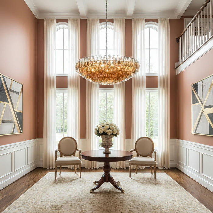Amber Sorrento Chandelier - Simprolos