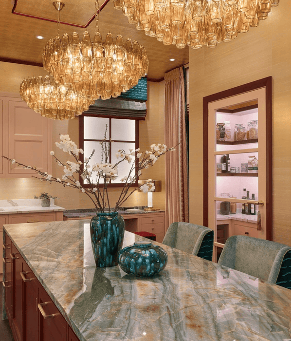 Amber Sorrento Chandelier - Simprolos