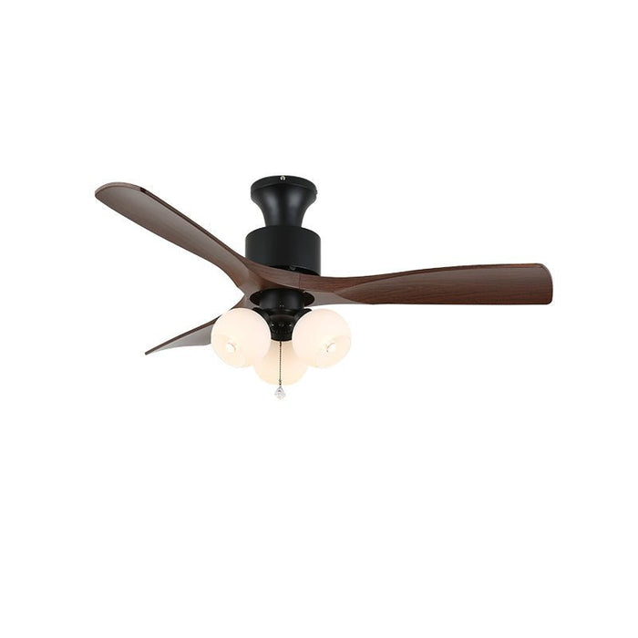 Amberglo Retro Ceiling Fan Light - Simprolos