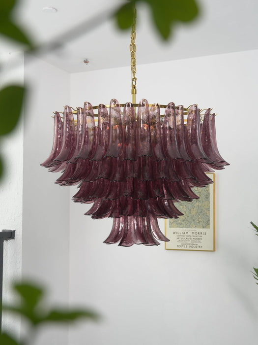 Amethyst Bloom Chandelier - Simprolos