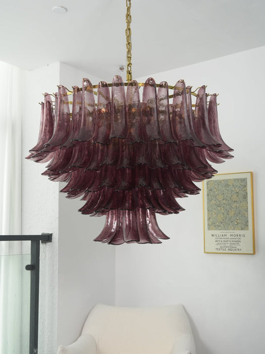 Amethyst Bloom Chandelier - Simprolos
