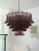 Amethyst Bloom Chandelier - Simprolos