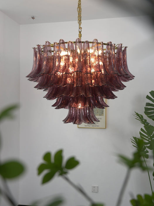 Amethyst Bloom Chandelier - Simprolos