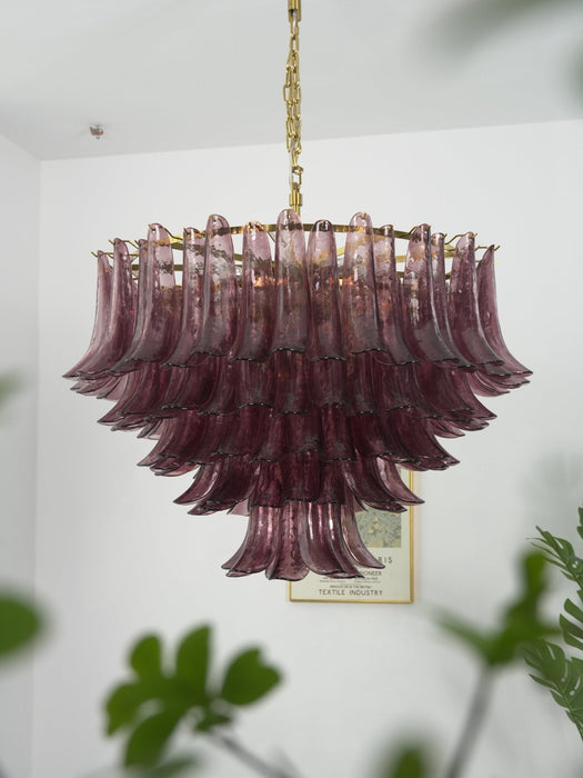 Amethyst Bloom Chandelier - Simprolos
