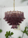 Amethyst Bloom Chandelier - Simprolos