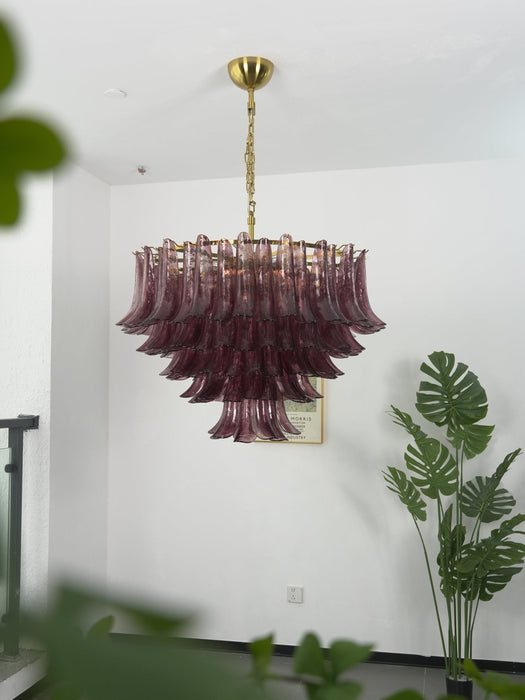 Amethyst Bloom Chandelier - Simprolos