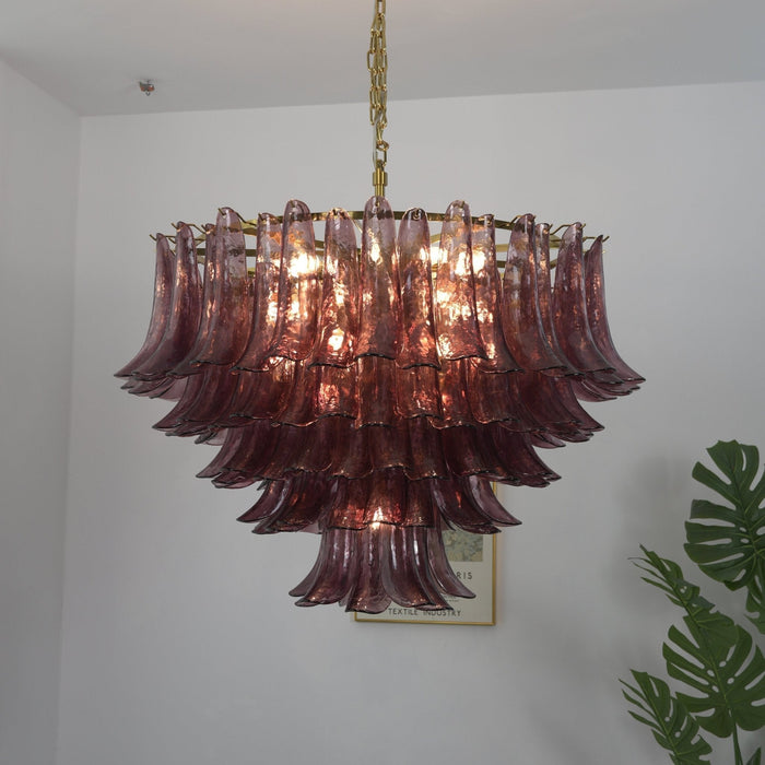 Amethyst Bloom Chandelier - Simprolos