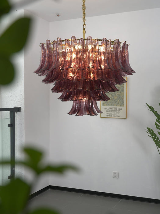 Amethyst Bloom Chandelier - Simprolos