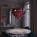 Amethyst Bloom Chandelier - Simprolos