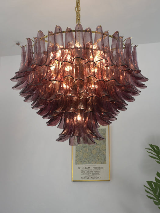 Amethyst Bloom Chandelier - Simprolos